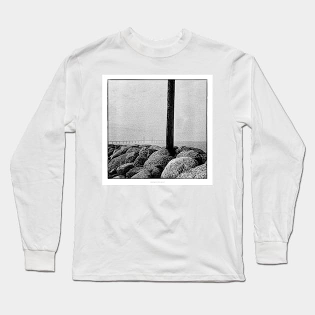 the Öresund bridge Long Sleeve T-Shirt by connyM-Sweden